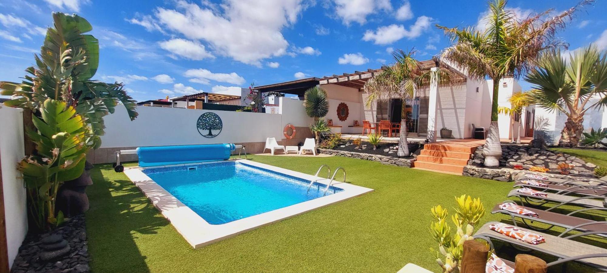 Villa Del Corazon Salinas Golf Caleta De Fuste Eksteriør billede